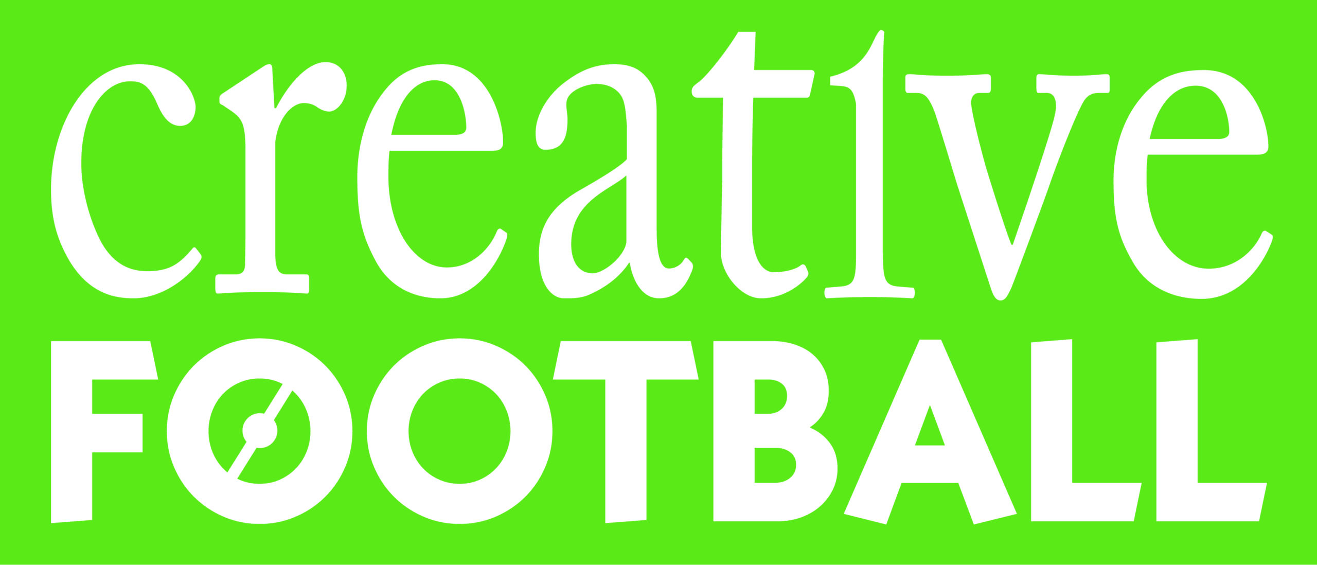 Creative Football Logo Green Box